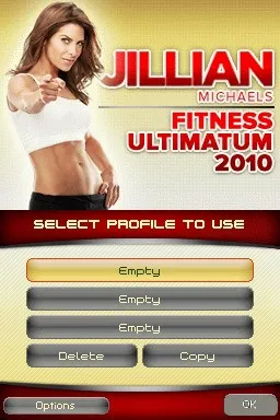 Jillian Michaels Fitness Ultimatum 2010 screenshot