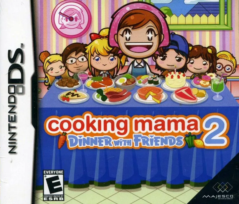 Cooking Mama 2: Dinner with Friends box art