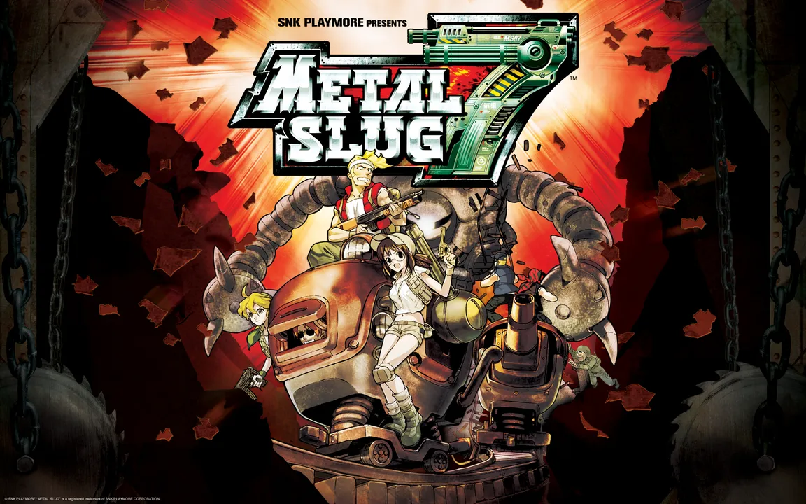 Backdrop artwork for Metal Slug 7