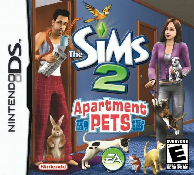 The Sims 2: Apartment Pets box art