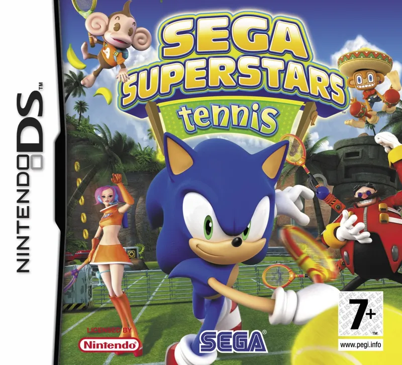 Sega Superstars Tennis box art