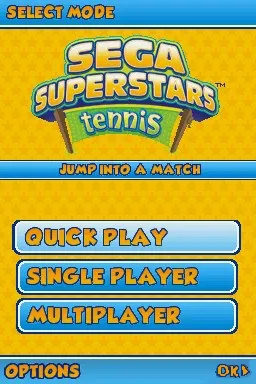 Sega Superstars Tennis screenshot