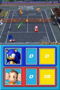 Sega Superstars Tennis screenshot