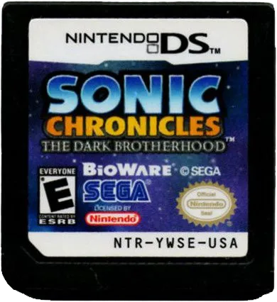 Sonic Chronicles: The Dark Brotherhood cart