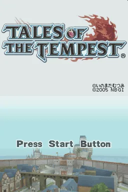 Tales of the Tempest title screen
