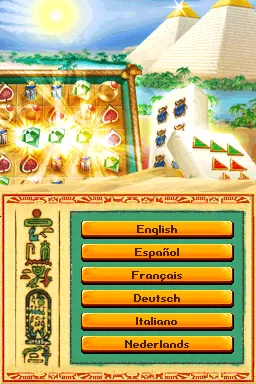 2 Games in 1 - Jewel Master - Cradle of Egypt + Mahjongg - Ancient Egypt title screen