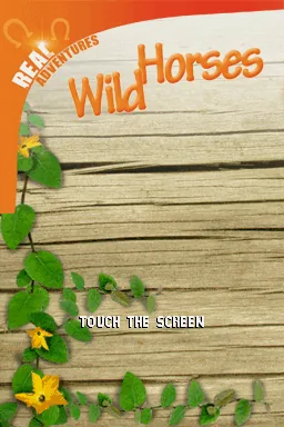 Real Adventures - Wild Horses - The Quest for the Golden Horse title screen
