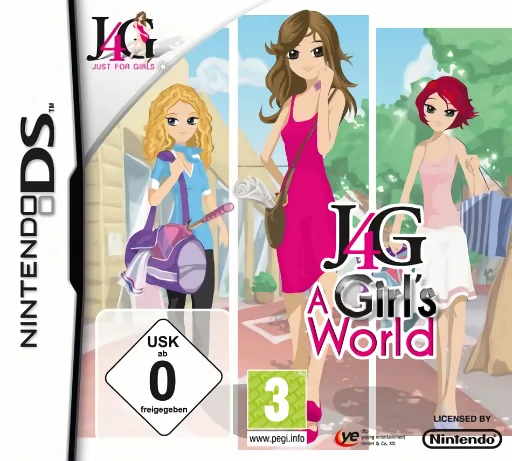 Backdrop artwork for J4G - A Girl's World