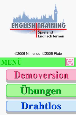 English Training - Have Fun Improving Your Skills title screen