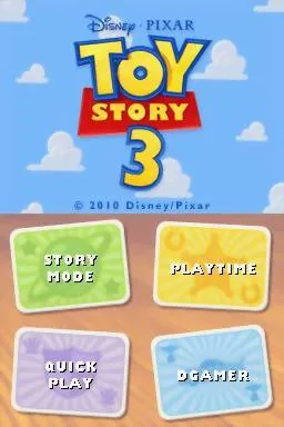 Toy Story 3 (Europe) (En,Fr,De,Es,It,Nl) (NDSi Enhanced) title screen