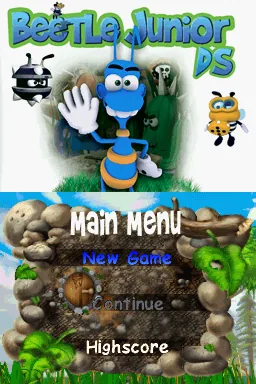 Beetle Junior DS title screen