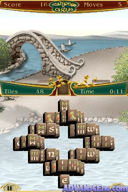 Mahjongg DS screenshot