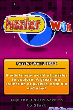 Puzzler World 2012 screenshot