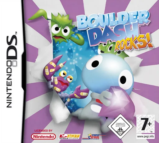 Backdrop artwork for Boulder Dash - Rocks!