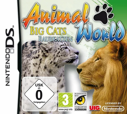 Backdrop artwork for Animal World - Big Cats