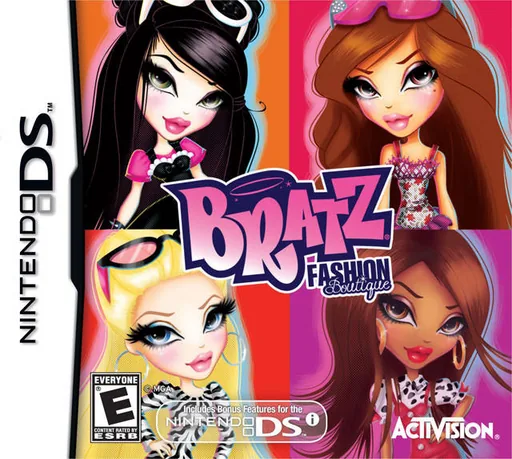 Backdrop artwork for Bratz - Fashion Boutique (USA) (NDSi Enhanced)