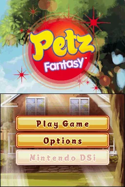 Petz - Fantasy (Europe) (En,Fr,De,Es,It,Nl,Sv,No,Da) (NDSi Enhanced) title screen