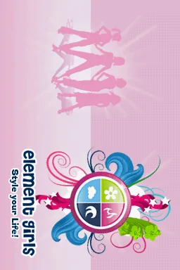 Element Girls - Style Your Life! title screen