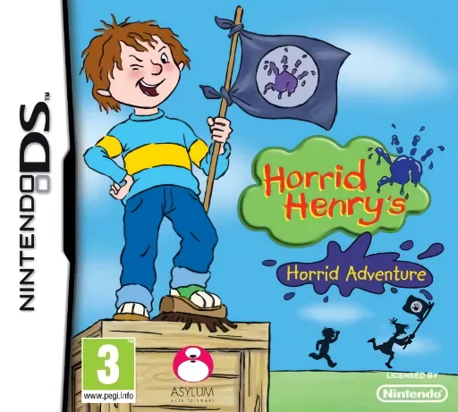 Backdrop artwork for Horrid Henry's Horrid Adventure