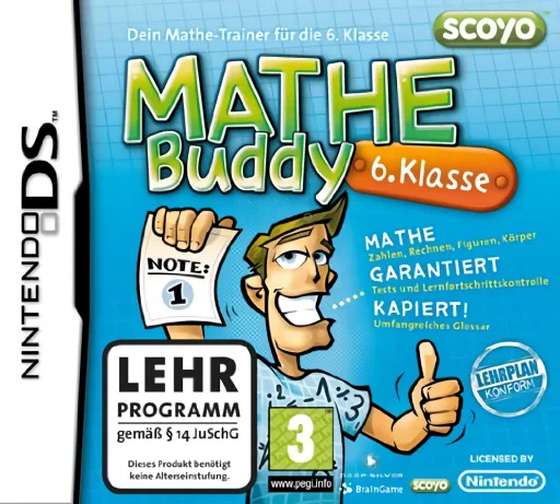 Backdrop artwork for Mathe Buddy - 6. Klasse