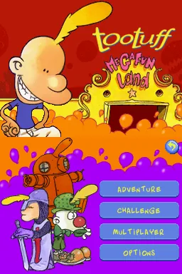 Tootuff - Megafun Land title screen
