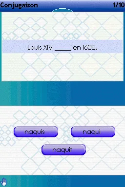 Bescherelle Pratique, Le screenshot