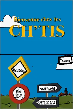 Bienvenue Chez les Ch'tis - Le Jeu title screen