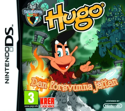 Backdrop artwork for Hugo - Trollakademin 1 - Den Forsvunna Jatten