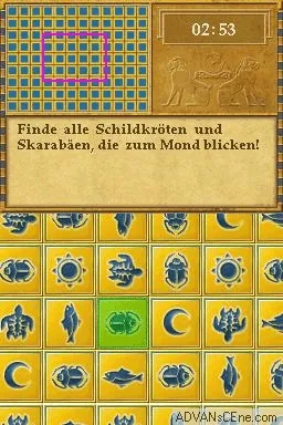 Goldene Amulett des Pharao, Das screenshot