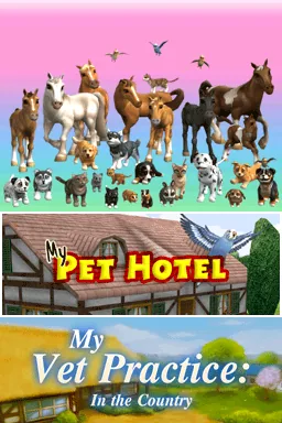 2 in 1 - My Pet Hotel + My Vet Practice - In the Country title screen