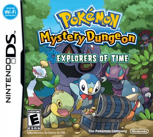 Pokemon Mystery Dungeon - Explorers of Time + Pokemon Mystery Dungeon - Explorers of Darkness cover art for Nintendo DS