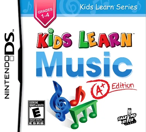 Backdrop artwork for Kids Learn Music - A+ Edition (USA) (NDSi Enhanced)