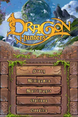 Dragon Hunters title screen