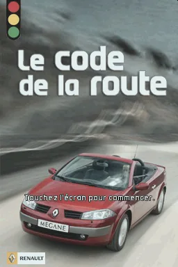 Rijexamen Training - Code de la Route title screen