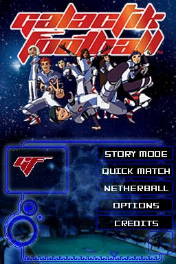 Galactik Football title screen