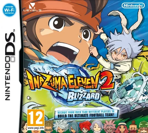 Backdrop artwork for Inazuma Eleven 2 - Blizzard