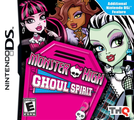 Monster High - Ghoul Spirit (Europe) (En,Fr,De,Es,It,Nl) (THQ) (NDSi Enhanced) cover art for Nintendo DS