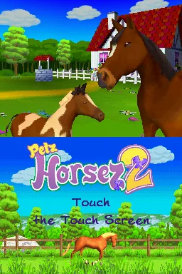 Motto! Hamster to Kurasou - Akachan ga Umareta yo title screen