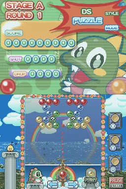 Puzzle Bobble DS screenshot
