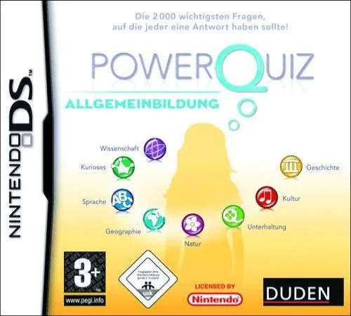 Backdrop artwork for PowerQuiz - Allgemeinbildung