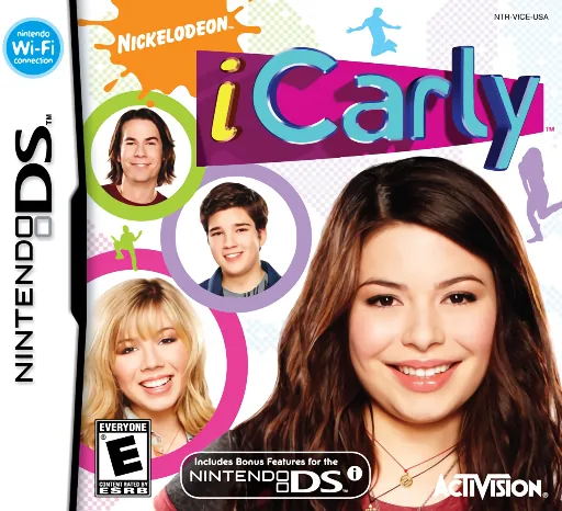 iCarly (Europe) (En,Fr,De,Es,It,Nl) (NDSi Enhanced) cover art for Nintendo DS