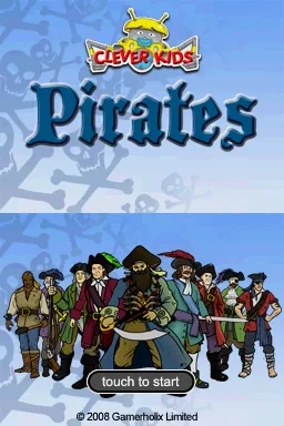 Clever Kids - Pirates title screen