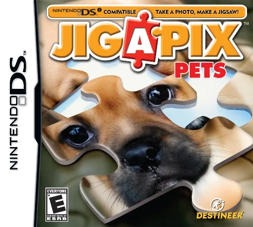 Jigapix - Pets (Europe) (En,Fr,De,Es,It,Nl) (NDSi Enhanced) cover art for Nintendo DS