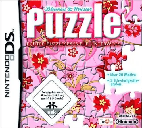 Backdrop artwork for Blumen & Muster Puzzle - Echter Puzzlespass fuer Unterwegs
