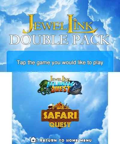 Jewel Link Double Pack title screen