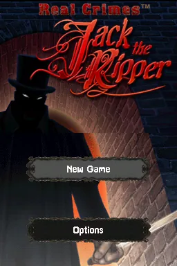 Real Crimes - Jack the Ripper title screen
