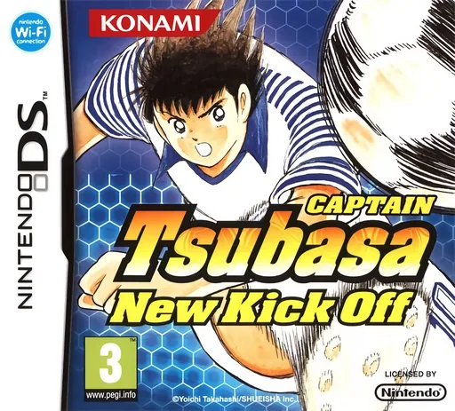 Backdrop artwork for Captain Tsubasa - New Kick Off
