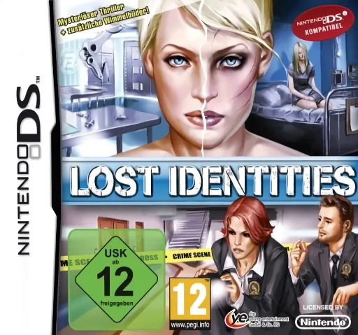 Backdrop artwork for Lost Identities (Europe) (En,De) (VLIP) (NDSi Enhanced)