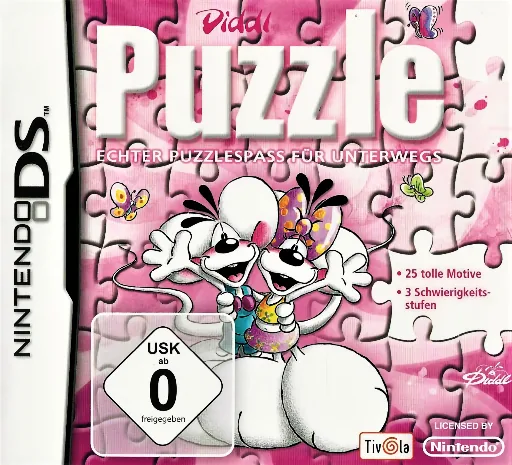 Backdrop artwork for Diddl Puzzle - Echter Puzzlespass fuer Unterwegs