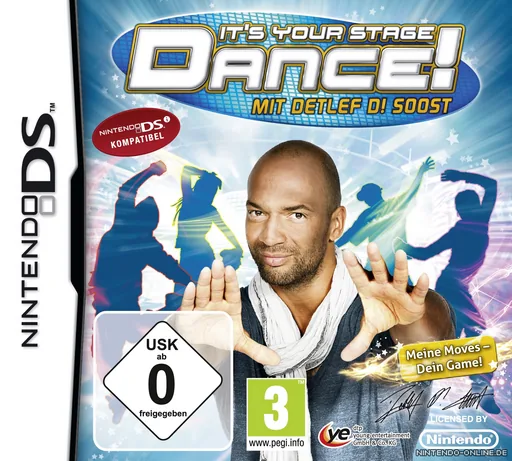 Dance! - It's Your Stage (Europe) (En,De) (NDSi Enhanced) cover art for Nintendo DS